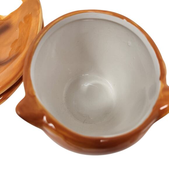 Lot Of 4 Red Fox Plate & Coffee Mug Set Autumn Fall Serving Decor Collectibles - Picture 7 of 11